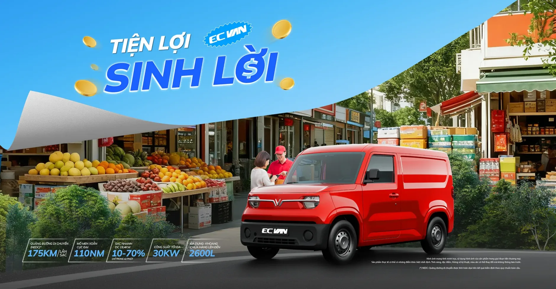 Vinfast EC Van giá lăn bánh tháng 6/2026